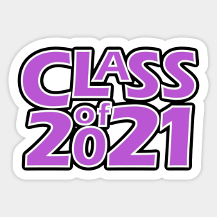 Grad Class of 2021 Sticker